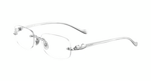 003 - Silver with Clear Lenses