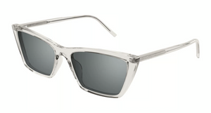 004 - Beige With Silver Lenses