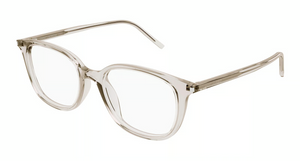 004 - Beige with Clear Lenses