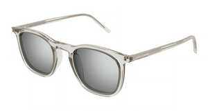 004 - Beige with Silver Lenses
