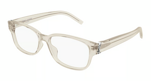 004 - Beige with Clear Lenses