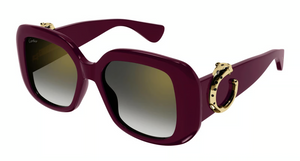 003 - Burgundy With Grey Lenses