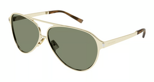 004 - Gold With Green Lenses