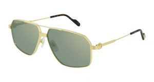 004 - Gold With Green Lenses