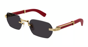 004 - Gold With Grey Lenses