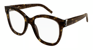004 - Havana with Clear Lenses