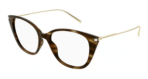 004 - Havana with Clear Lenses