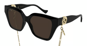 005 - Black with Brown Lenses