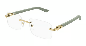 005 - Gold with Clear Lenses