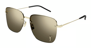 006 - Gold with Brown Lenses