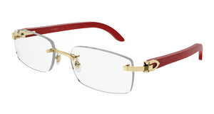 006 - Gold with Clear Lenses