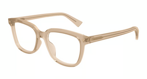 007 - Brwon with Clear Lenses