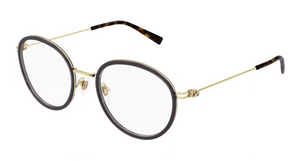 007 -  Brown with Clear Lenses