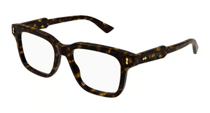 007 - Havana with Clear Lenses
