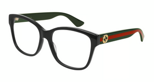 011 - Black with Clear Lenses