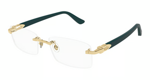011 - Gold with Clear Lenses