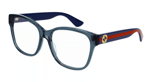 012 - Blue with Clear Lenses