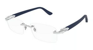 012 - Silver with Clear Lenses