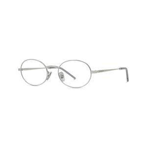 016 - Shiny Silver with Clear Lenses