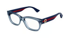 017 - Blue with Clear Lenses
