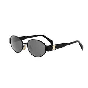 01A - Shiny Black with Grey Lenses