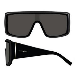 01A - Shiny Black with Black Normal Lenses