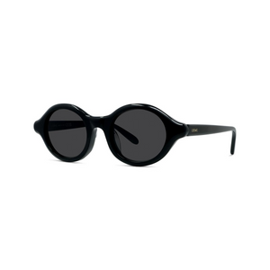 01A - Shiny Black with Grey Lenses