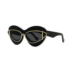 01A -  Shiny Black with Smoke Lenses