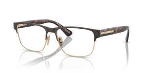 01U1O1 - Matte Brown with Clear Lenses