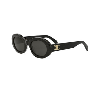 03A - Shiny Black with Grey Lenses