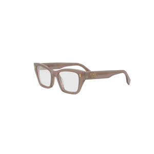 045 - Shiny Brown with Clear Lenses