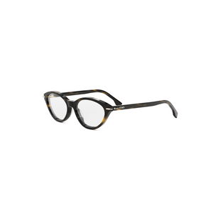 045 - Shiny Havana with Clear Lenses