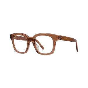 047 - Shiny Brown with Clear Lenses