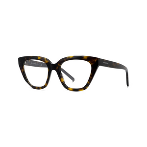 052 - Shiny Dark Havana with Clear Lenses