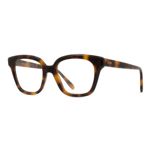 052 - Shiny Havana with Clear Lenses