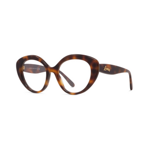 052 - Shiny Havana with Clear Lenses