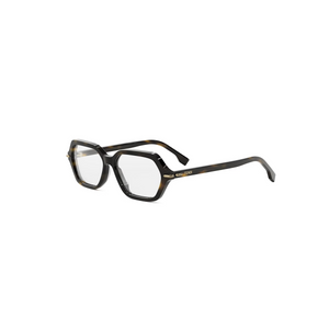 052 - Shiny Havana with Clear Lenses