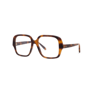 052 - Shiny Havana with Clear Lenses