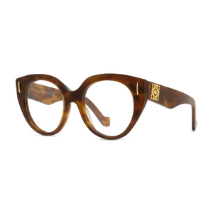 053 -  Shiny Havana with Clear Lenses