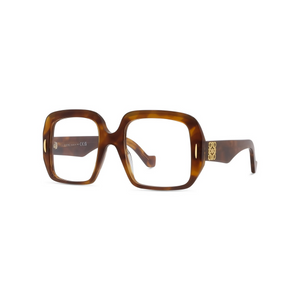053 -  Shiny Havana with Clear Lenses