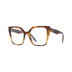 053 - Shiny Havana with Clear Lenses