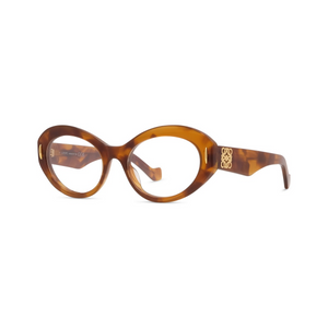 053 - Shiny Havana with Clear Lenses