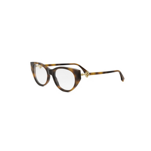 053 - Shiny Havana with Clear Lenses