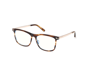 055 - Colored Havana with Clear Lenses