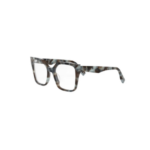 056 - Shiny Havana with Clear Lenses