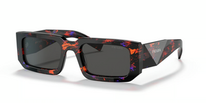 06V5S0 - Abstract Orange with Dark Grey Lenses