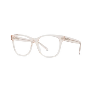 072 - Shiny Light Pink with Clear Lenses