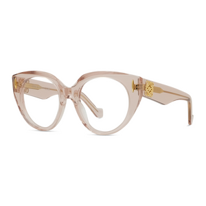 072 - Shiny Rose with Clear Lenses