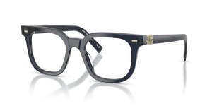 08Q1O1 - Blue Transparent with Clear Lenses