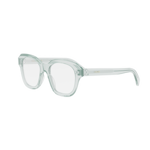 093 -  Shiny Lime Transparent with Clear Lenses